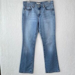 Levis 515 Bootcut Jeans Womens 8L Medium Wash Blue Denim Mid Rise Stretch 32x32